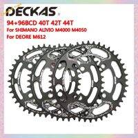 DECKAS 94 + 96BCD สมมาตร40T 42T 44T MTB มงกุฎเฟืองจักรยานสำหรับ Alivio MT300 M2000 M3000 M4000 M4050 GX NX