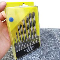 8Pcs/Sets Woodworking drill with edge clear 3-10MM HSS Drill Bits Kit For Woodworking Metal Wood Tools