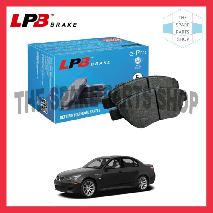 BMW E60 5 SERIES REAR LPB DISC BRAKE PAD (A12160) Lazada
