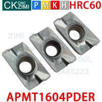 APMT1604PDER ZM2125 APMT 1604 PDER ใส่คาร์ไบด์ไหล่เครื่องกลึงเกลียวกัด CNC เครื่องกลึงโลหะเครื่องมือ Indexable สำหรับเหล็กแข็ง