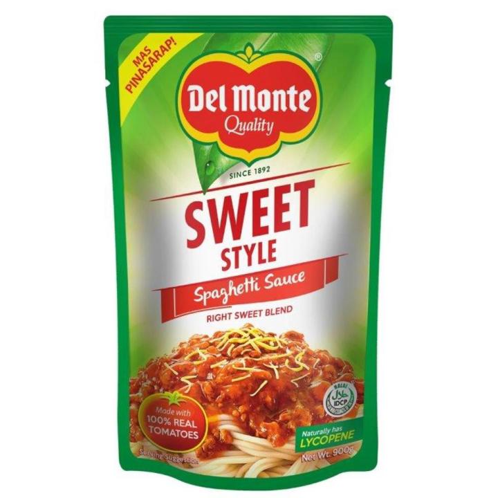 Del Monte Sweet Style Spaghetti Sauce 900g Lazada Ph 