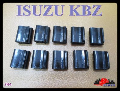 ISUZU KBZ DUST PROOF LOCKING CLIP "BLACK" SET (10 PCS.) (244) // กิ๊บล็อคบังฝุ่นนอก สีดำ (10 ตัว) สินค้าคุณภาพดี