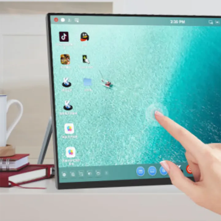 3840X2160 IPS Portable Gaming Monitor 13.3 Inch 4K UHD Portable Display USB C Touch Screen