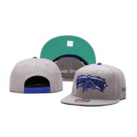 ▤⊕ Detroit Lions NFL Grey Hip Hop Baseball Cap Casual Hat Flat Brim Unisex Fashion