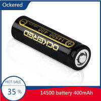 Ockered 14500 Lithium Battery 400 mAh 3.7v Household Backup Flashlight Remote Control (NO PCB)