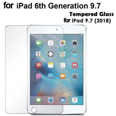 [spot goods66] Hotel❧ป้องกันฟิล์มกันรอยกระจกเทมเปอร์สำหรับ iPad แอปเปิ้ล9.7ใน2018รุ่น A1893 6th Gen ป้องกันเต็มรูปแบบ