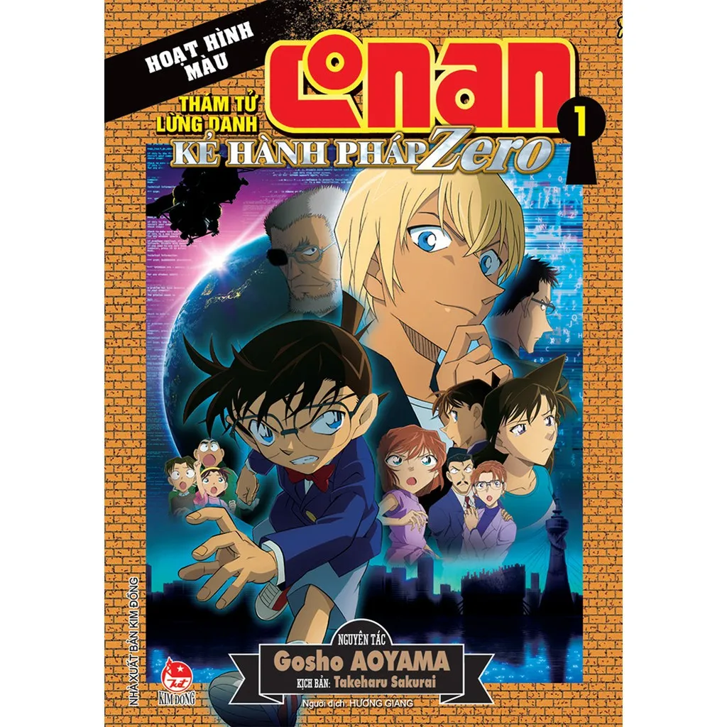 Truyện giành Conan phim hoạt hình màu: Kẻ hành pháp Zero - Trọn cỗ 2 ...