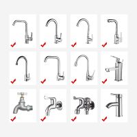 New Kitchen Water Faucet Pressurized Bubbler Filter Remove Chlorine Heavy Metal Filtered for Hard Water Bath Filtration Purifier