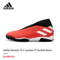 【รองรับการซื้อจำนวนมาก】Adidas ฟุตบอล รองเท้าฟุตบอล Nemeziz 19.3 Laceless TF 3 กิจกรรม ใช้งบน้อยซื้อรองเท้าที่มีคุณภาพสูง