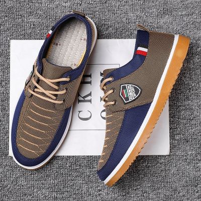 hot【DT】❣  New  Male Father All Board Korean Version Mens Shoes Lace-up Canvas 2023free shippingloafers