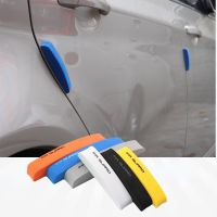4Pcs Car Anti-Collision Strip Door Bumper Strips Edge Guards EVA Foam Car Door Guard Protector Anti-Scratch Sticker Car Styling Car Door Protection