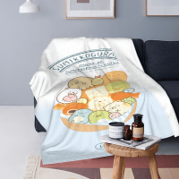 2023 newxzx blanket- Sumikko Gurashi Ultra-Soft Micro Fleece Blanket Flannel Soft bedding Throw Blanket  Multiple styles 01(40x60inch/50 × 60inch/60 × 80inch) 25