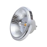 โคมไฟสปอตไลท์ AR111 LED หรี่แสงได้ ES111ฮาโลเจน G53 GU10 AC220V ไฟ LED ในร่มแบบฝังสปอตไลท์อบอุ่นสีขาวหลอด12V