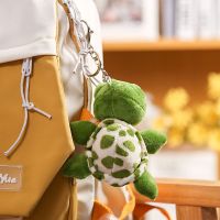 【CC】 7/10cm Tortoise Pendant Keychain Sea Turtle Soft Stuffed Keyring Car Children