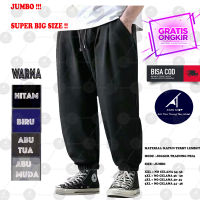 [Size Standar dan Jumbo] Celana Joger Training Jogger Pria  Bahan Terry Katun Lembut dan Adem