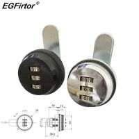 【cw】 EGFirtor 3 Digit Combination Mechanical Digital Door Lock Wood 30MM Lock Body Keyless Digital Safe Smart Cabinet File Lock Door 【hot】