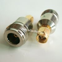 1Pcs SMA Connector Male Plug TO N Female Jack RF Coaxial Adapter Connector For Antenna Router Electrical Connectors