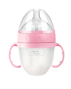 Bình Sữa SILICON PREMIUM GLUCK BABY Chính Hãng Dung Tích 150ml 240ml đủ