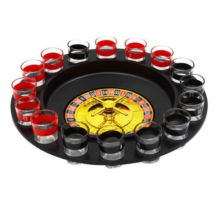 1pc Russian Roulette Drinking Game With 16 Holes Glasses