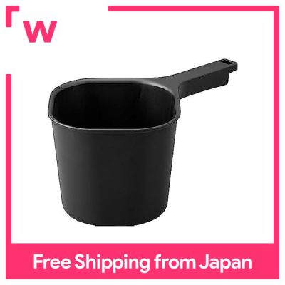 กะละมังล้างมือแม่เหล็ก Yamazaki สีดำประมาณ W16.5 X D28 X กะละมังล้างมือหอคอย H13cm,ที่เก็บลอยน้ำ,ที่เก็บของติดผนัง3608