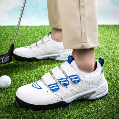 2023 new Harvey jia sen the new mens and womens golf shoes Velcro tennis shoes big yards outdoor leisure sports shoes