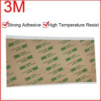 5 sheets 10cmx20cmx0.13mm Clear 3M 468 468MP 200MP Double Sided Adhesive Tape  High Temperature Resist Adhesives Tape