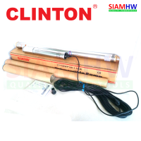 CLINTON ปั๊มน้ำบาดาล บ่อ3นิ้ว 2HP (แรงม้า) 1.5KW น้ำออก1นิ้ว Head 152 เมตร รุ่น CT75DWP140-1.5