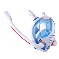 Uble Tube Silicone Full Dry Diving Mask Adult Swimming Mask Diving Goggles Self Contained Underwater Breathing Snorkeling Mask