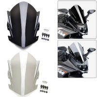 RC 125 200 390กระจกหน้ารถพร้อมขายึดสำหรับ KTM RC200 RC390 RC125 Double Bubble Wind Deflector 2014-2021 2020