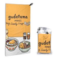 Gudetama ขนาด40*80ซม. Handuk Cepat KERING ผ้าเช็ดตัว Marvel,ผ้าเช็ดตัวไฟเบอร์ซูเปอร์ไฟน์สำหรับทุกเพศ