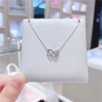 Pandoraแท้ Pandoraสร้อยคอ เงินS925 pandora necklace สร้อยคอpandora S925 silver ของแท้100% สร้อยคอผู้หญิง เครื่องประดับ ของขวัญ