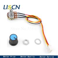 1PCS WH148 governor switch B2K 5K 10K 20K 100K 500K speed control knob with XH2.54 3P line control