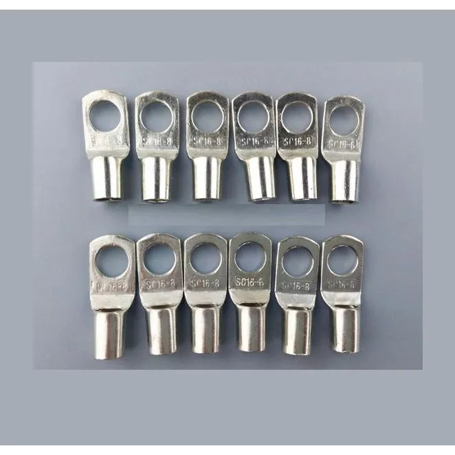 16mm² 8mm Bolt Hole Tinned Copper Cable lugs Battery Terminal lugs