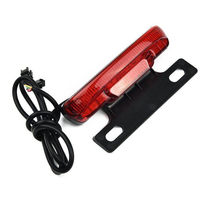 3660V Ebike Tail Rear Lights LED Brake Lamp Safety Warning Electric