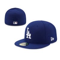 หมวกเบสบอล Ready Stock High Quality New LAหมวก Los Angeles Dodgers Fitted Hat Men Women  Cap Full Closed Caps Sports Embroidery Hats Topi