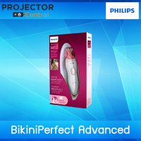 Philips Bikiniperfect Advanced HP6378 or HP6376 Bikini Trimmer Kit with Rechargeable Wet &amp; Dry Use, 6 Attachments + Beauty Bonus, Pink/Opal