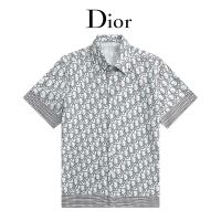 Di -or เสื้อเชิ้ต แขนสั้น ลําลอง สไตล์คลาสสิก แฟชั่นฤดูร้อน