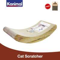 Kanimal Cat Toy ของเล่นแมว ที่ลับเล็บแมว รุ่น Arch สำหรับแมวทุกสายพันธุ์ Size L ขนาด 58x24x13.5 ซม. แถมฟรี! Catnip กัญชาแมว