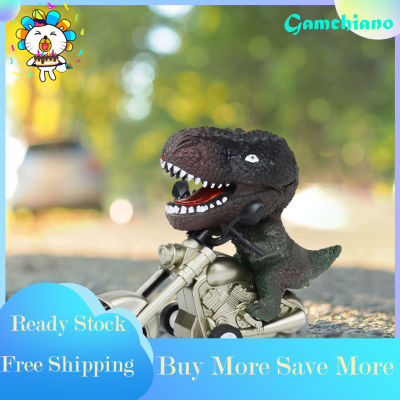 gamchiano Pull Back Vehicles Motorcycle Plastic Realistic Dinosaur Toy for Girls
