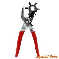 【CW】 Leather Hole Punch Plier Eyelet Puncher Revolve Sewing Machine Setter Watchband Punching Tools