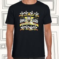 เสื้อยืด4XL 6XL 5XL สำหรับผู้ชายเสื้อยืดสีดำวง Ringo Starr And All-Starr Band สำหรับผู้ชายขนาด S M L XL XXL ขนาดพิเศษ XXXL ของขวัญที่ดีที่สุด