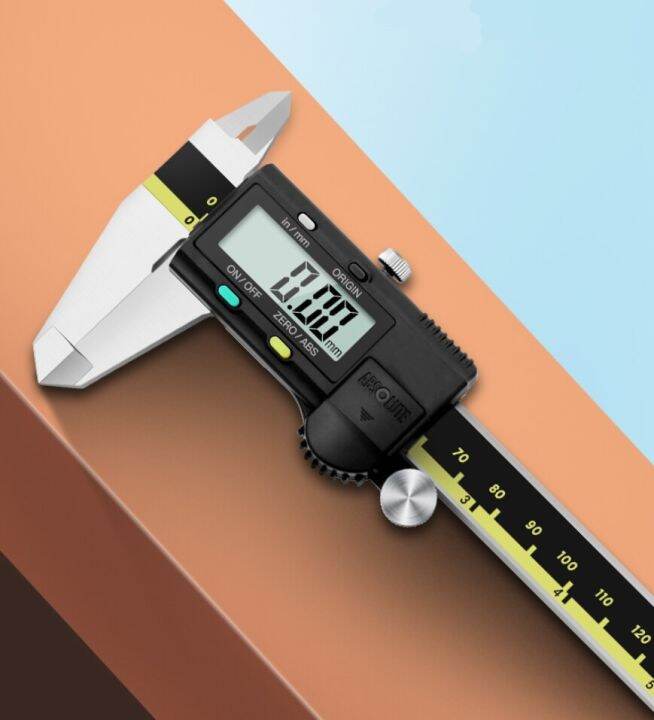 Mitutoyo Inmm Digital Caliper LCD Vernier Calipers 12Inch 300Mm 500-193 ...