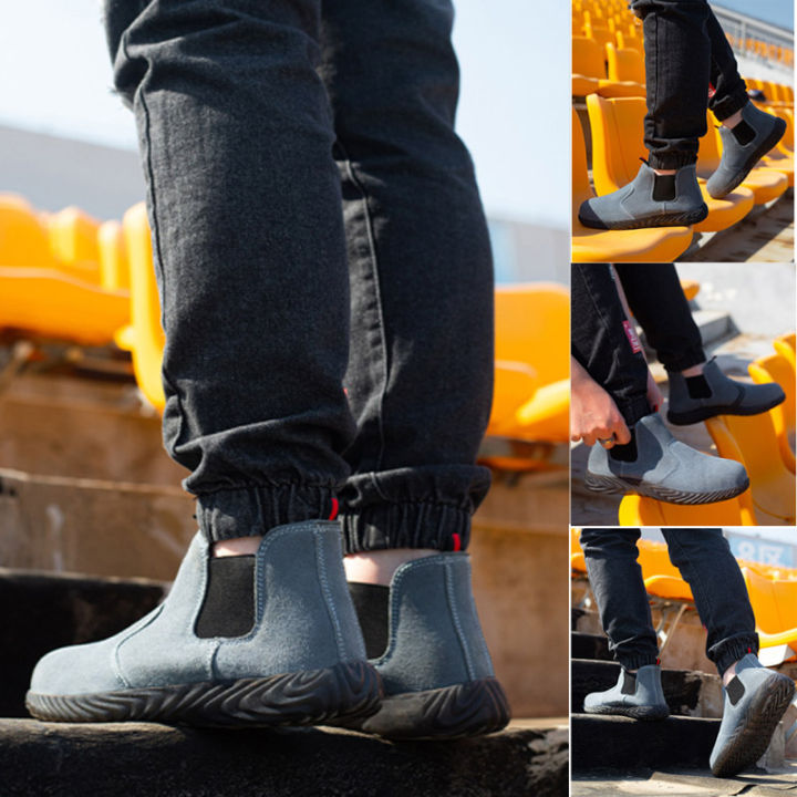 onesunnys-รองเท้าเซฟตี้เหล็กกันแรงกระแทกสำหรับผู้ชาย-รองเท้าทำงานข้อต่ำ-รองเท้าลำลองผู้ชาย-รองเท้าหัวเหล็ก-รองเท้ากันลื่น