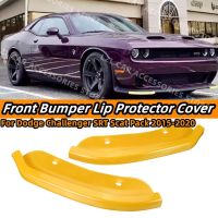 Front Bumper Splitter Protector Lip Spoiler for Dodge Challenger SRT 2015-2020 Diffuser Guard Cover Yellow