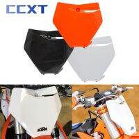 Motorcycle Plastic Cover Front Number Plate Registration Fender For KTM XCF250 XCF450 XCW250 XC XCF XCW XCFW EXC EXCF SX SXF Laptop Stands