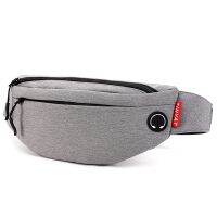 TINYAT Men Male Waist Bag Purse Casual Large Phone Belt Bag Pouch Travel Phone Bag Fanny Banana Bag Hip 4 Pockets