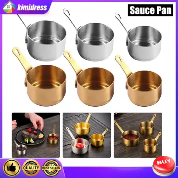 Sus304 Stainless Steel Snow Pan, Small Milk Pot, Non-stick Pot