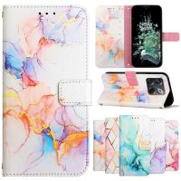 Marble Art Fashion Phone Case For OnePlus 11 10 Pro 10T 10R Nord CE 3 CE 2 Lite One Plus Nord 2 2T N20 N200 Ace 5G Leather Cover Phone Cases