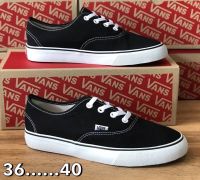 รองเท้าVans (จัดส่งทุกวัน) *ควร+เพิ่ม 1 Size* รองเท้าผู้ชาย-ผู้หญิง