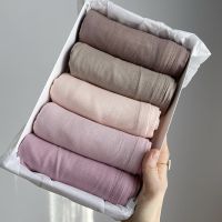 【CC】✔₪◎  4PCS/box Muslim Jersey Hijab Scarf Color Shawls Headscarf Foulard